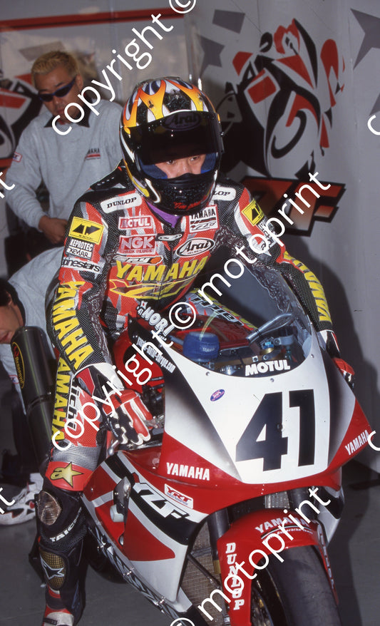 1999 Kya SBK 41 Noriyuki Haga Yamaha PITS (Watling Photo) (7)