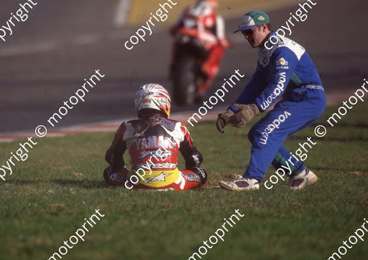 1999 Kya SBK 41 Noriyuki Haga Yamaha race 2 (Watling Photo) (2)