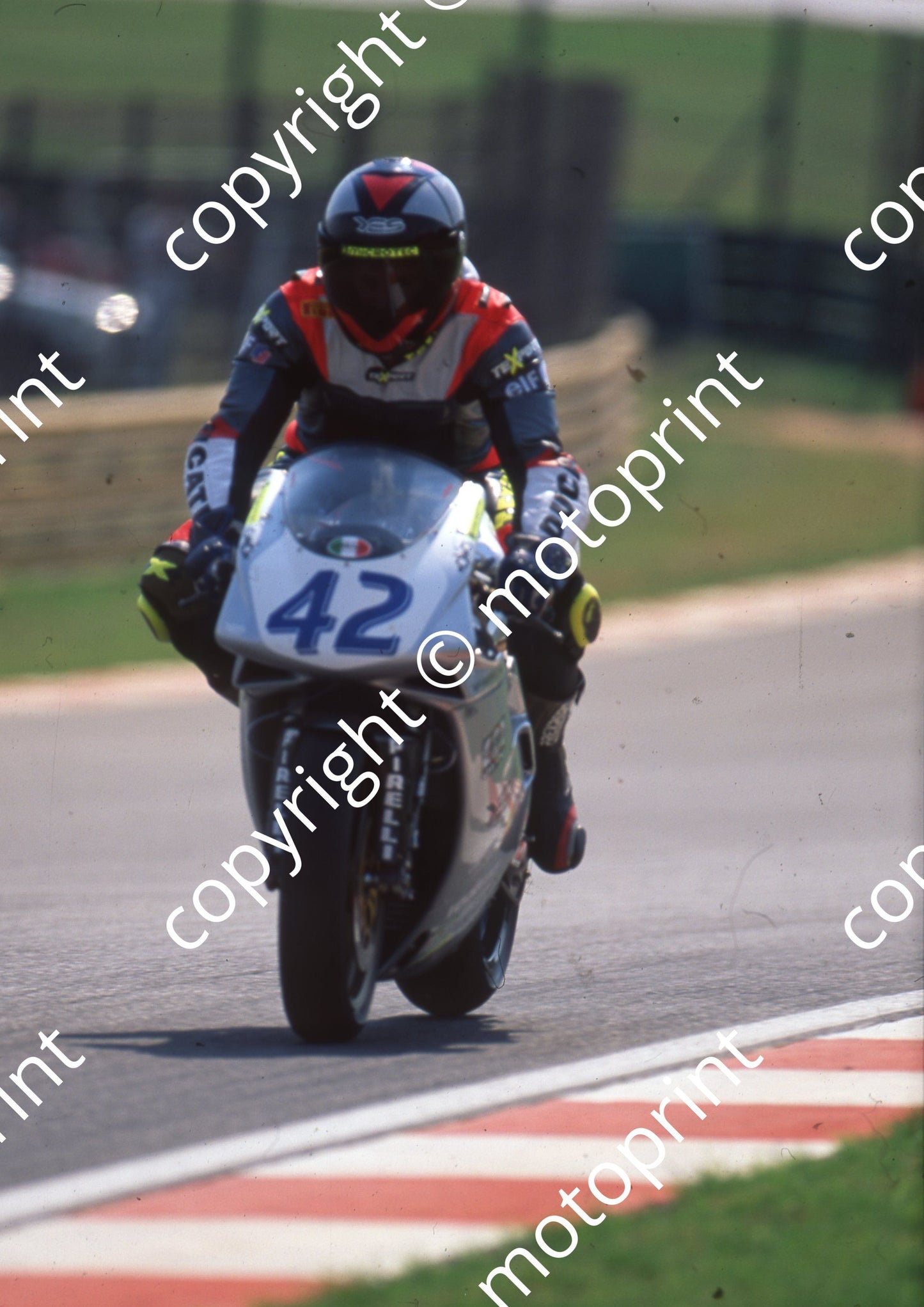 1999 Kya SBK 42 Davide Checa Ducati check (Watling Photo) (51)