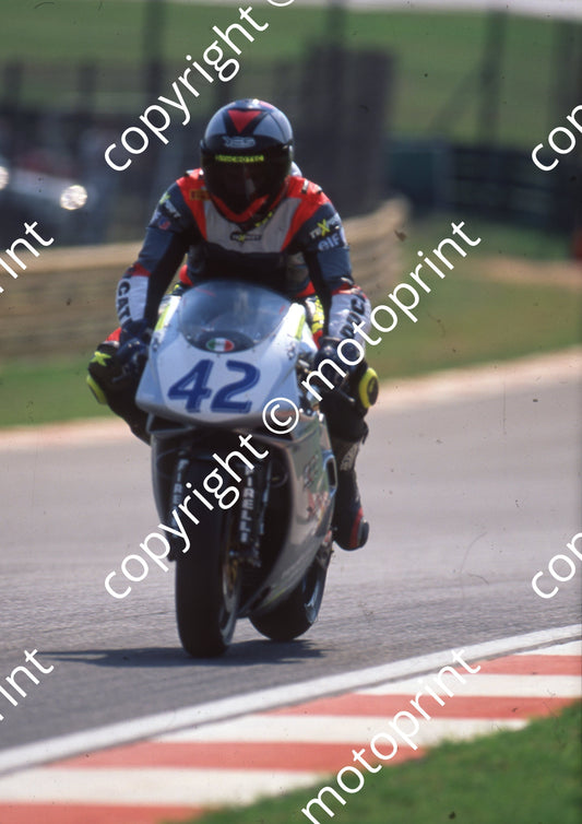 1999 Kya SBK 42 Davide Checa Ducati check (Watling Photo) (51)