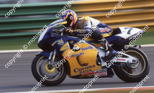 1999 Kya SBK 7 Franki Chili Suzuki (Watling Photo)  (1)