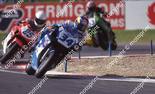 1999 Kya SSP 25 William Costes HOnda 34 Yves Breguet Suzuki (Watling Photo)