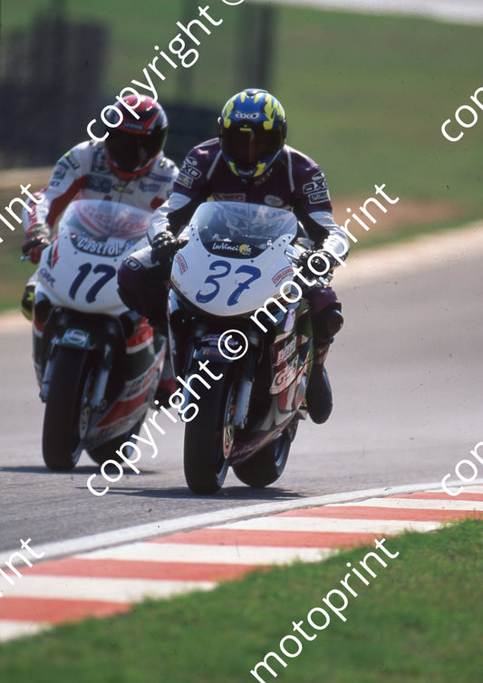1999 Kya SSP 37 Marco Borciani Honda 17 Pere Riba Honda (Watling Photo) (2)