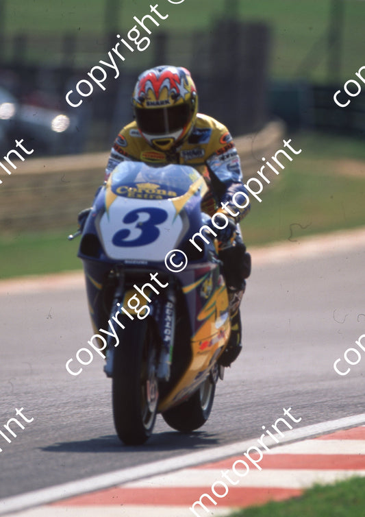 1999 Kya SSP 3 Stephane Chambon Suzuki Alstare 2nd (Watling Photo)  (9)