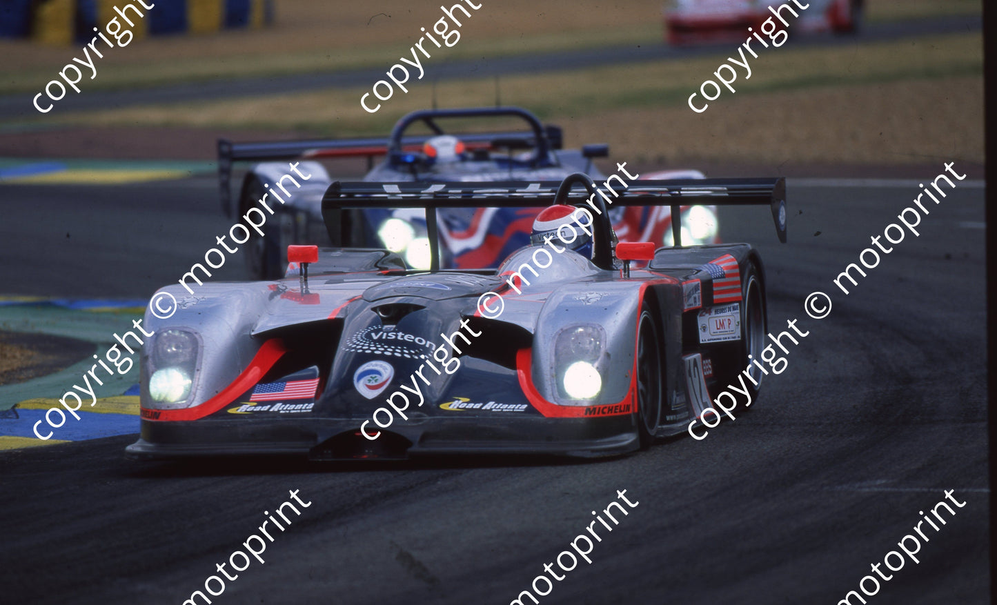 1999 Le Mans 12 David Brabham, ...Bernard, Butch Leitzinger Panoz LMP1 Roadster (Watling Photo) (1)