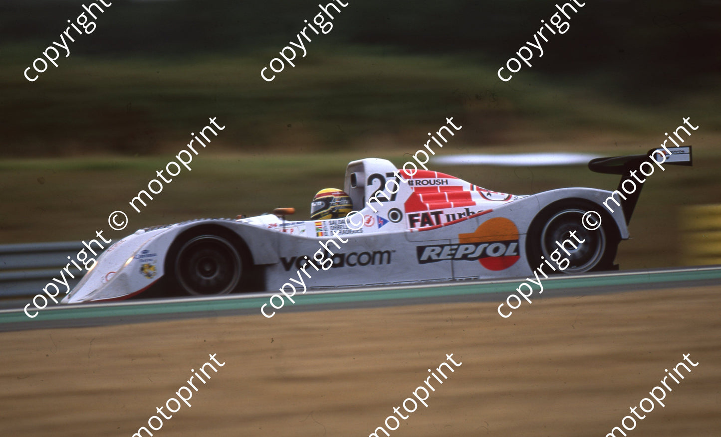 1999 Le Mans 27 Grant Orbell, Didier de Radigues, Saldanha Lola B98-10 (Watling Photo)