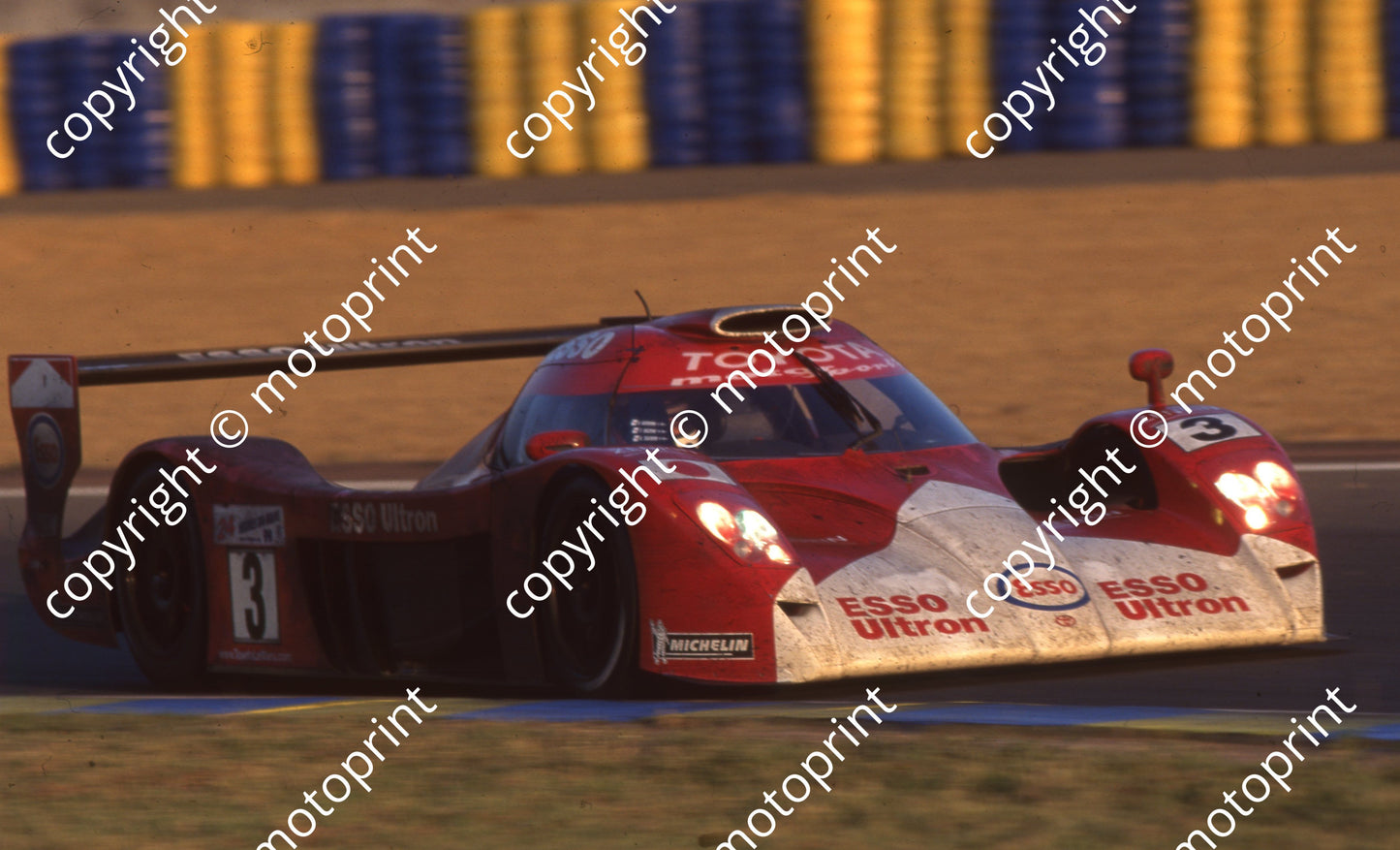 1999 Le Mans 3 Katayama, Tsuchiya, Suzuki Toyota GT 0ne (Watling Photo)
