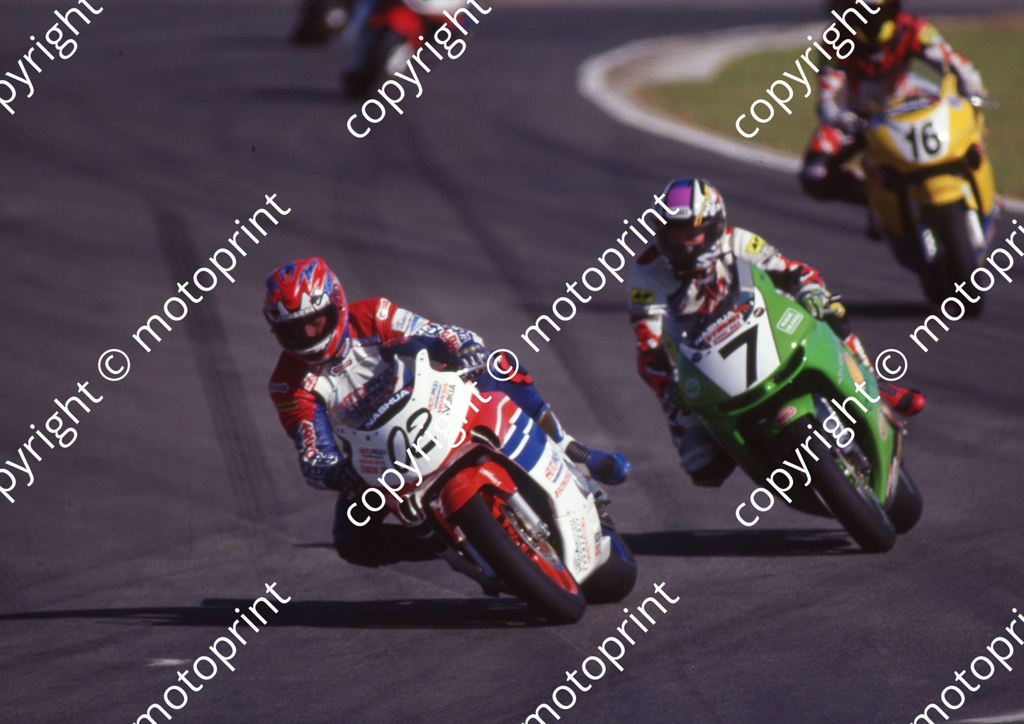 1999 Phakisa MC 2 Greg Dreyer Honda 7 Shaun Whyte Kawasaki (Watling Photo) (5)