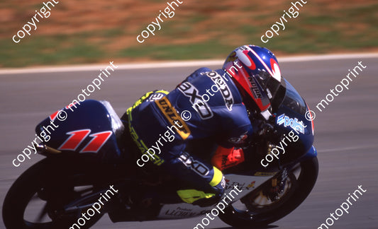 1999 Phakisa SA GP 125 11 Max Sabbatani Honda (Colin Watling Photographic)