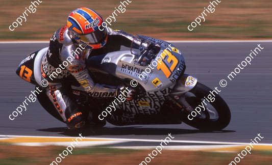 1999 Phakisa SA GP 125 13 Marco Melandri Honda (Colin Watling Photographic) (2)