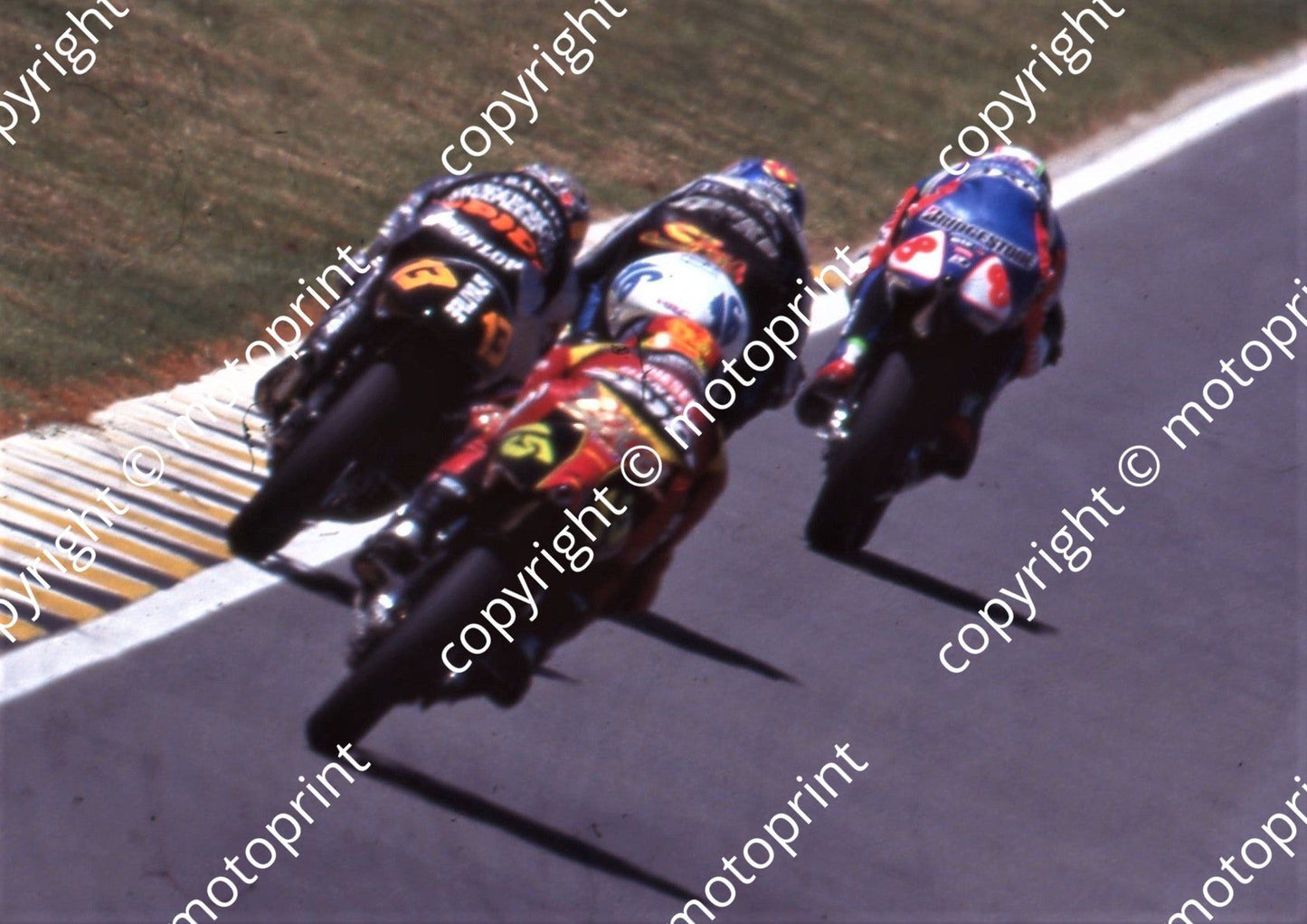 1999 Phakisa SA GP 125 15 Locatelli Aprilia ...16 Simone Sanna Honda 8 Gianluigi Scalvini Aprilia (Watling Photo) (3)