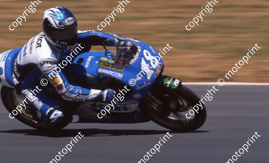 1999 Phakisa SA GP 125 18 Reinhard Stolz Honda (Colin Watling Photographic) (1)