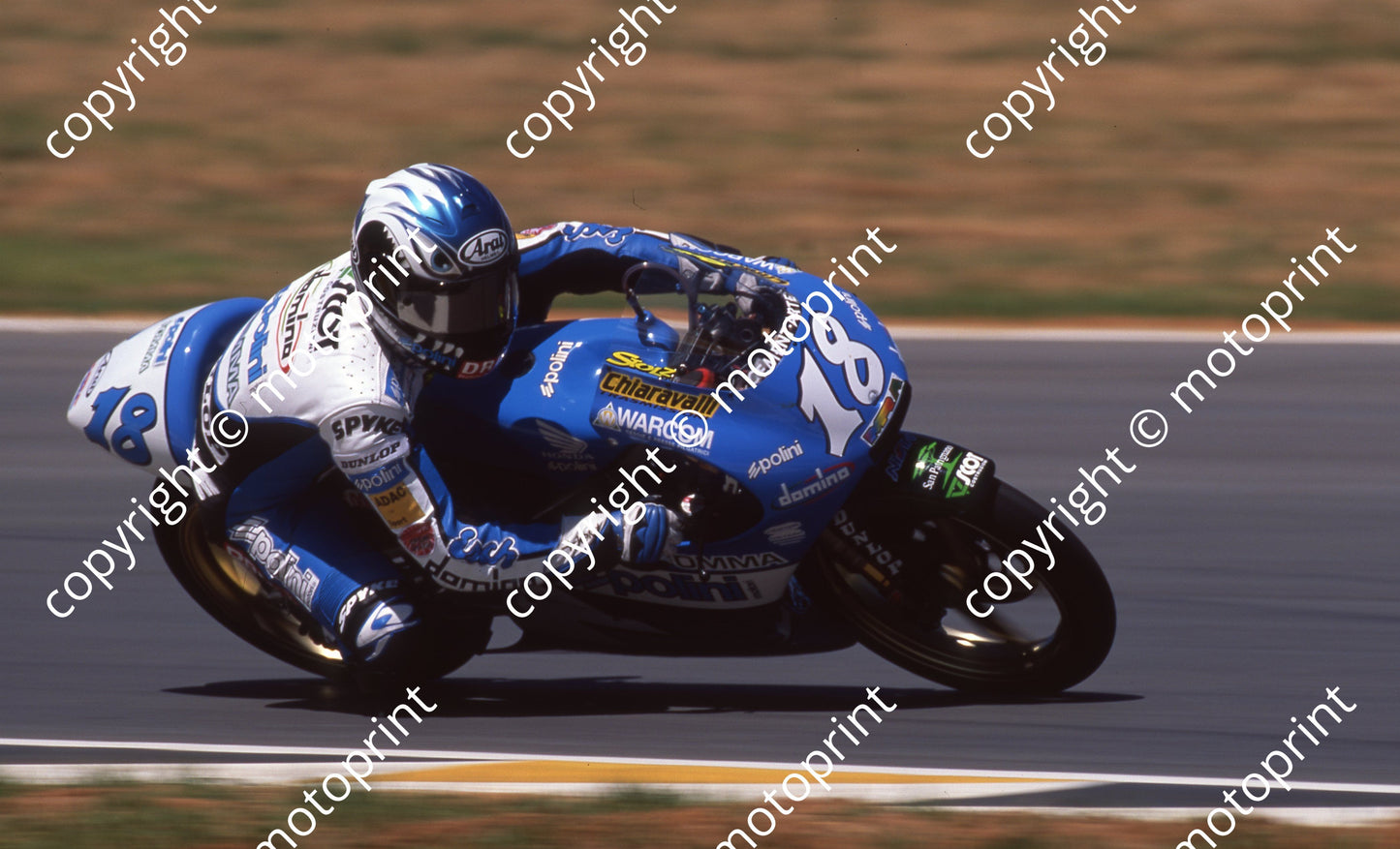 1999 Phakisa SA GP 125 18 Reinhard Stolz Honda (Colin Watling Photographic) (2)