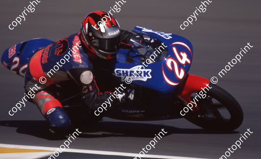 1999 Phakisa SA GP 125 24 Robbin Harms Aprilia (Colin Watling Photographic)