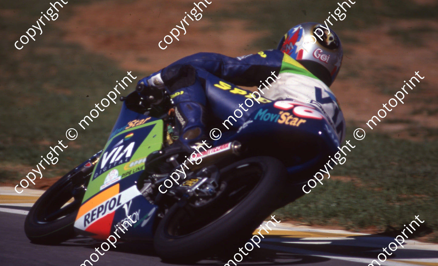 1999 Phakisa SA GP 125 26 Ivan Goi Honda (Colin Watling Photographic)854