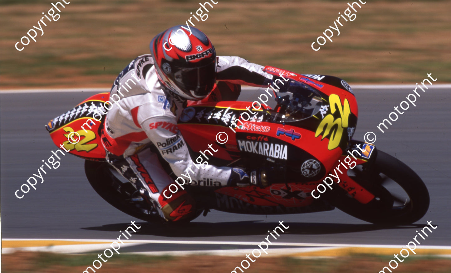 1999 Phakisa SA GP 125 32 Mirko Giansanti Aprilia (Colin Watling Photographic) (2)