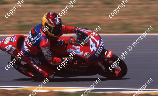 1999 Phakisa SA GP 125 41 Youichi Ui Derbi(Colin Watling Photographic)