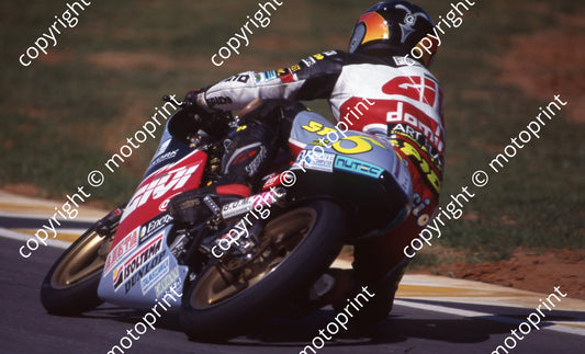 1999 Phakisa SA GP 125 5 Lucio Cechinello Honda (Watling Photo)