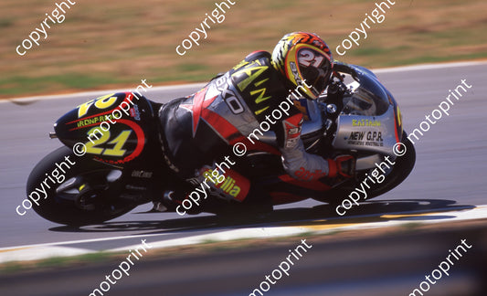 1999 Phakisa SA GP 250 21 Franco Battaini Aprilia (Colin Watling Photographic) (2)