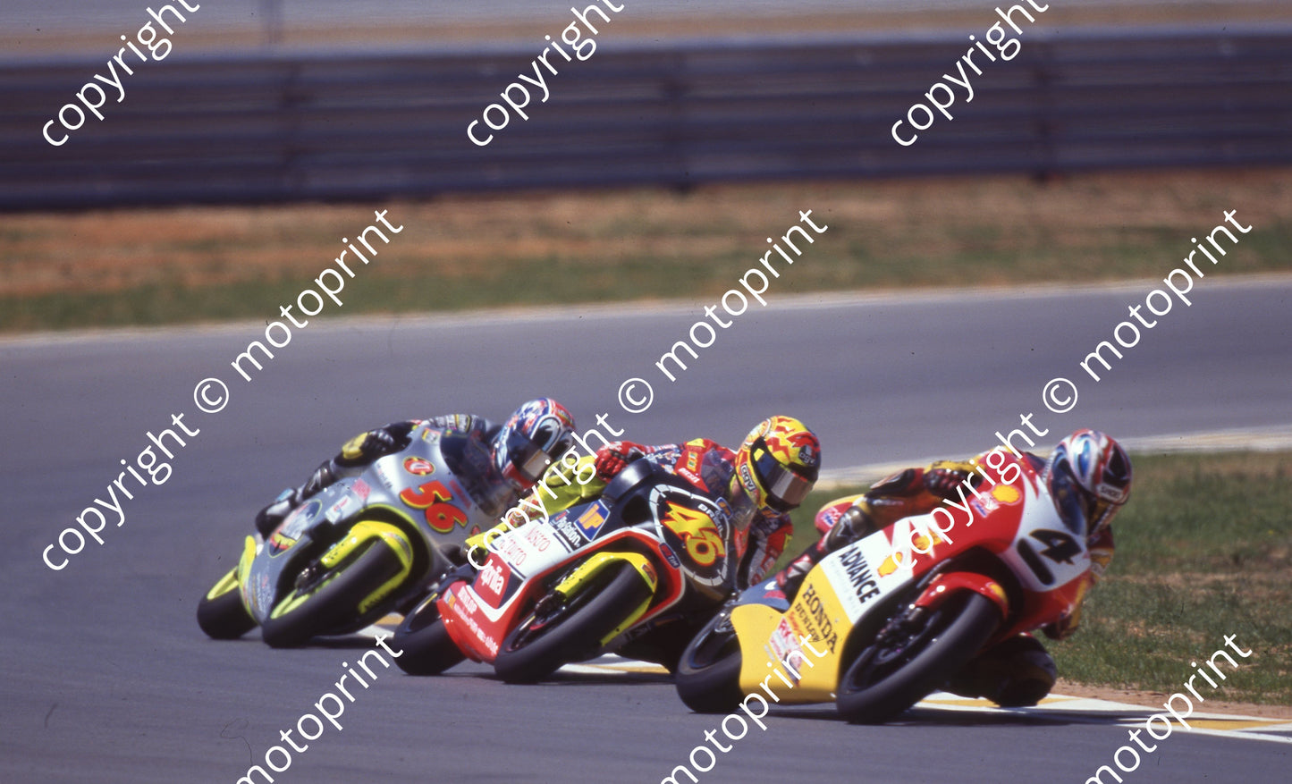 1999 Phakisa SA GP 250 4 Tohru Okawa Honda 46 Valentino Aprilia 56 Shinya Nakano Yamaha (Watling Photo) (13)