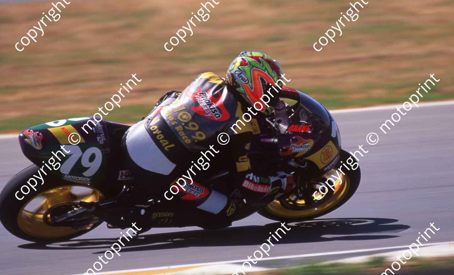 1999 Phakisa SA GP 250 79 Shane Norval Honda 16th (Colin Watling Photographic)