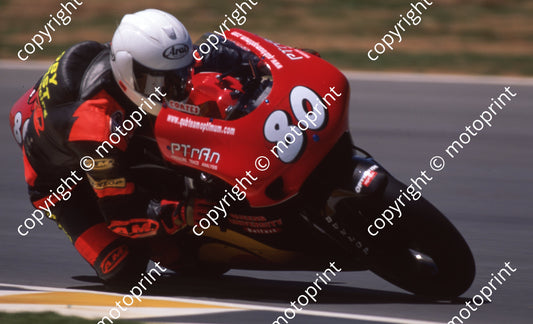 1999 Phakisa SA GP 250 80 Adrian Coates Aprilia (Colin Watling Photographic)
