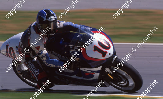 1999 Phakisa SA GP 500 10 Kenny Roberts Suzuki  22nd (Colin Watling Photographic) (3)