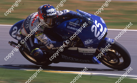 1999 Phakisa SA GP 500 25 Jose Luis Cardoso TSR Honda (Colin Watling Photographic)