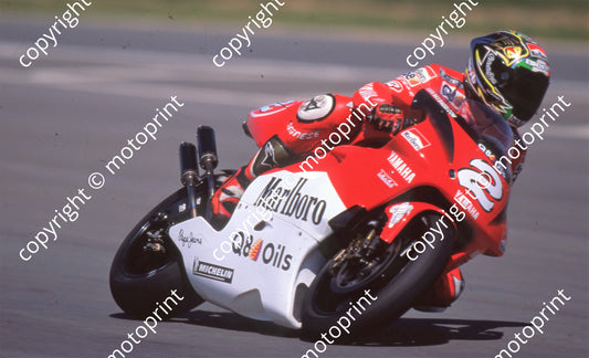 1999 Phakisa SA GP 500 2 Max Biaggi Yamaha (Colin Watling Photographic) (2)