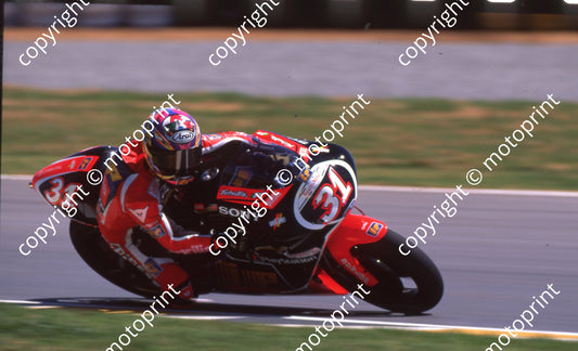 1999 Phakisa SA GP 500 31 Tetsuya Harada Aprilia (Colin Watling Photographic) (1)
