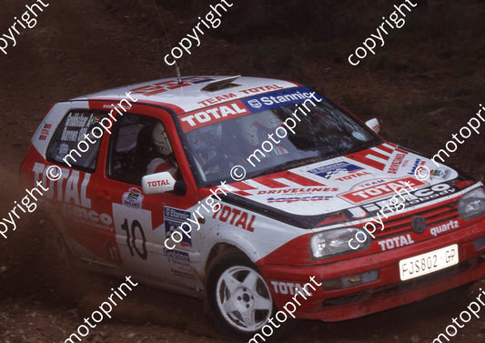 1999 Rally of SA 10 Barry Grobbelaar, Mike Burrows Golf (Watling Photo)  (12)