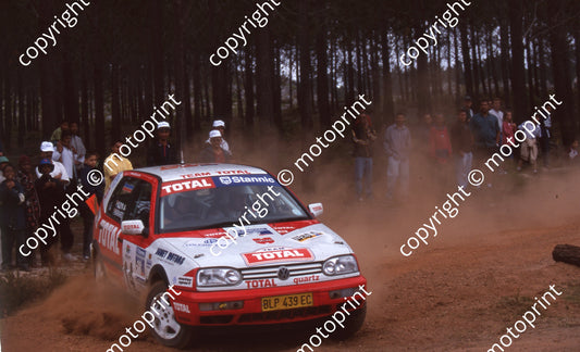 1999 Rally of SA 14 Gys Klein, JOhan Barnard Golf (Watling Photo)  (1)