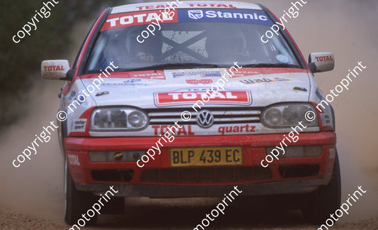 1999 Rally of SA 14 Gys Klein, JOhan Barnard Golf (Watling Photo)  (2)