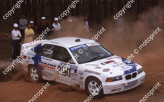 1999 Rally of SA 290 Enzo Kuun, Steve Grobelaar BMW (Watling Photo) (31)