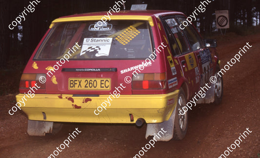 1999 Rally of SA 34 F Coetzee, A Swart Conquest confirm (Watling Photo) (17)