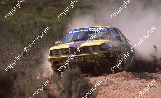 1999 Rally of SA 419 W Koekemoer, J Bright BMW (Watling Photo) (4)