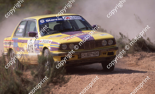 1999 Rally of SA 419 W Koekemoer, J Bright BMW (Watling Photo) (6)