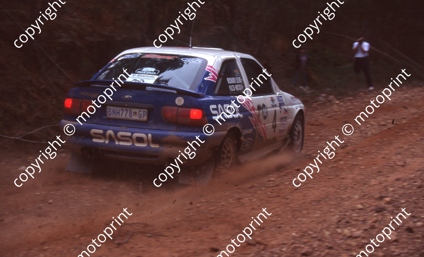 1999 Rally of SA 4 Paolo Piazza-Musso, RIchard Leeke Escort 3rd (Watling Photo)  (3)