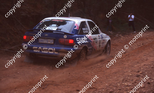 1999 Rally of SA 4 Paolo Piazza-Musso, RIchard Leeke Escort 3rd (Watling Photo)  (3)