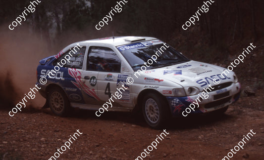 1999 Rally of SA 4 Paolo Piazza-Musso, RIchard Leeke Escort 3rd (Watling Photo)  (6)