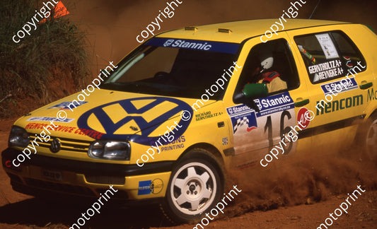 1999 Tour Natal Rally 16 Rocky Reynecke, Richard Gerntholtz VW (Watling Photo) (4)
