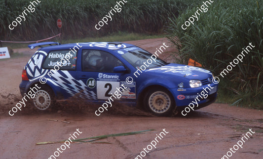 1999 Tour Natal Rally 2 Jan Habig, Douglas Judd VW (Watling Photo)  (1)