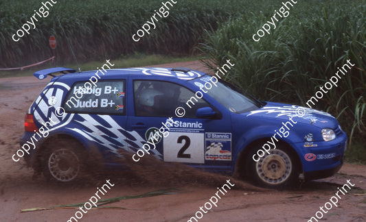1999 Tour Natal Rally 2 Jan Habig, Douglas Judd VW (Watling Photo)  (3)