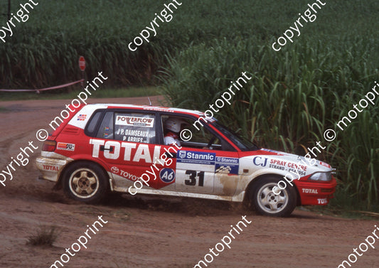 1999 Tour Natal Rally 31 Jean-Pierre Damseaux, Pierre Arries Toyota (Watling Photo) (71)