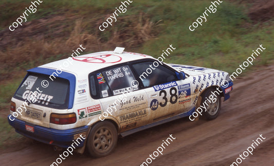 1999 Tour Natal Rally 38 Chris de Wit, Alec Harris Toyota (Colin Watling Photo) (4)