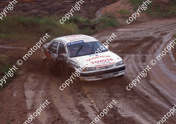 1999 Tour Natal Rally 60 Schalk Burger, Martin Botha Toyota (Colin Wat ...