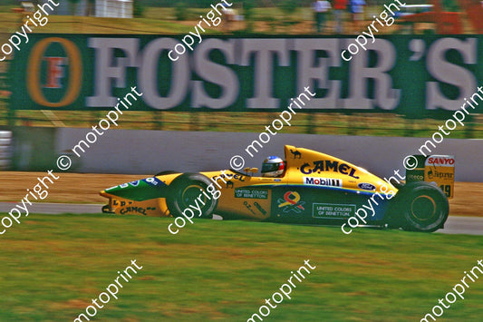 19 Michael Schumacher Benetton B191B 017357 (Courtesy Roger Swan) (1)