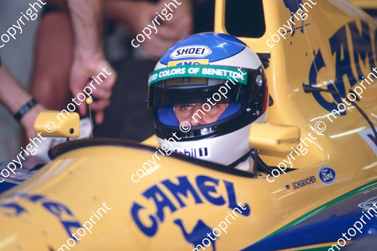 19 Michael Schumacher Benetton B191B  05678b (courtesy Roger Swan) (3)