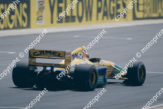 19 Michael Schumacher Benetton B191B 07714 (courtesy Roger Swan) (3)