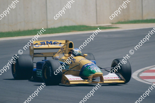 19 Michael Schumacher Benetton B191B 07714 (no sale, contact website for quote on bigger MB version and prints A3 and larger) (2)